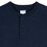 3-Pack Infant & Toddler Boys Green/Brown/Blue Long Sleeve Shirts-Gerber Childrenswear Wholesale