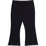 3-Pack Infant & Toddler Girls Brown Flowers, Oatmeal and Black Textured Flare Leggings-Gerber Childrenswear Wholesale