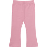 3-Pack Infant & Toddler Girls Gray and Pink Textured Flare Leggings-Gerber Childrenswear Wholesale