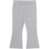 3-Pack Infant & Toddler Girls Green Daisies, Blue and Gray Textured Flare Leggings-Gerber Childrenswear Wholesale