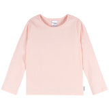 3-Pack Infant & Toddler Girls Green/Pink/Coral Long Sleeve Shirts-Gerber Childrenswear Wholesale