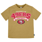 3-Pack Infant & Toddler Neutral 49ers T-Shirts-Gerber Childrenswear Wholesale