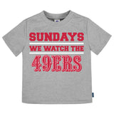 3-Pack Infant & Toddler Neutral 49ers T-Shirts-Gerber Childrenswear Wholesale