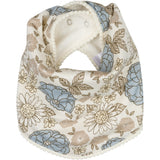 3-Piece Baby Girl Retro Floral Bandana Bib & Burpcloth Set-Gerber Childrenswear Wholesale