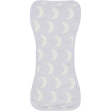 3-Piece Baby Neutral Grey Moons Bandana Bib & Burpcloth Set-Gerber Childrenswear Wholesale