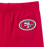 3-Piece Baby Boys 49ers Onesies® Bodysuit, Active Pant and Cap-Gerber Childrenswear Wholesale