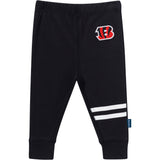 3-Piece Baby Boys Cincinatti Bengals Bodysuit, Active Pant and Cap-Gerber Childrenswear Wholesale
