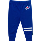 3-Piece Baby Boys Buffalo Bills Bodysuit, Active Pant and Cap-Gerber Childrenswear Wholesale