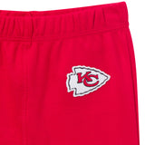 3-Piece Baby Boys Kansas City Chiefs Bodysuit, Active Pant and Cap-Gerber Childrenswear Wholesale