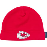 3-Piece Baby Boys Kansas City Chiefs Bodysuit, Active Pant and Cap-Gerber Childrenswear Wholesale