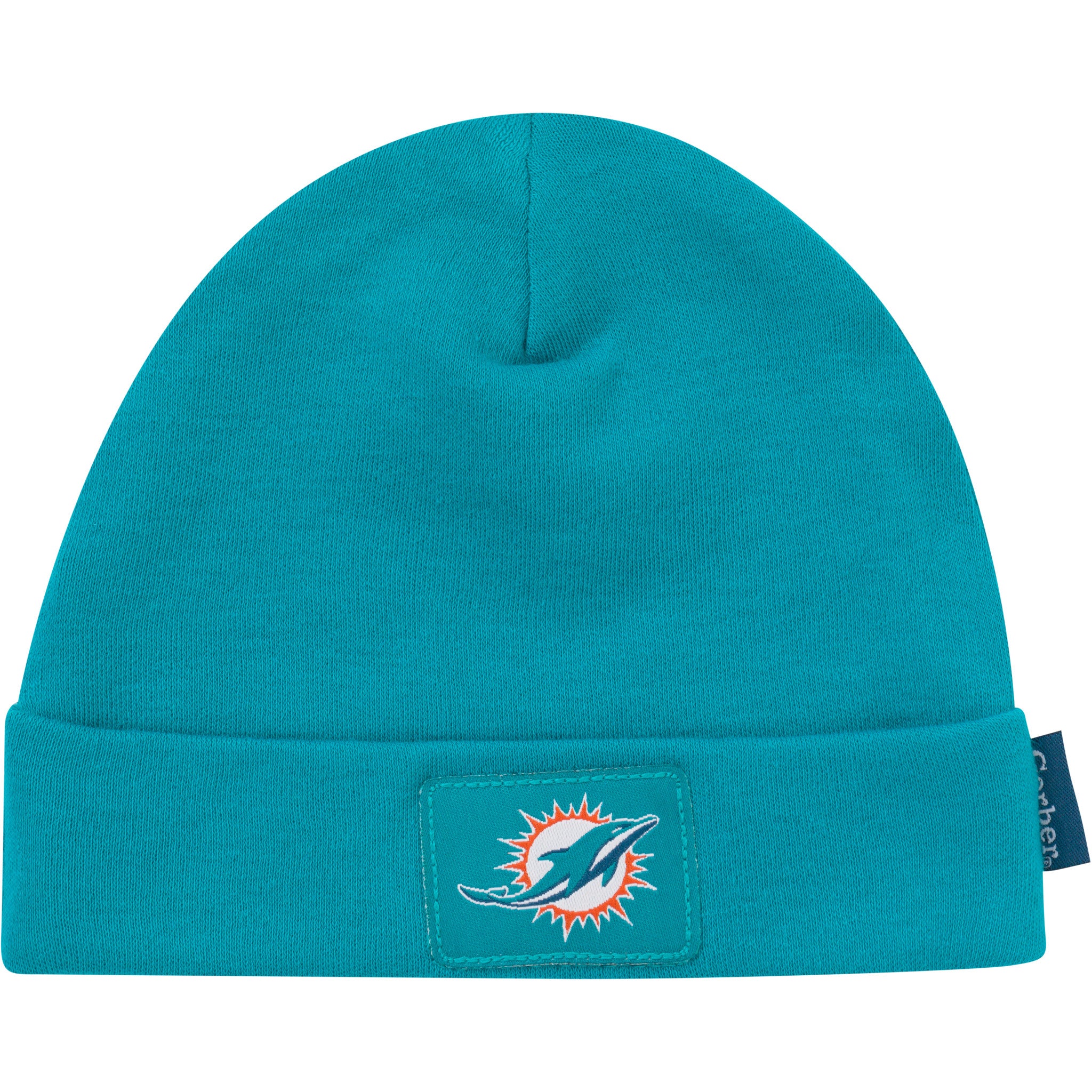 3-Piece Baby Boys Miami Dolphins Bodysuit, Active Pant and Cap-Gerber Childrenswear Wholesale