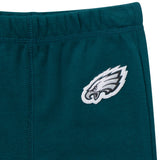 3-Piece Baby Boys Philadelphia Eagles Bodysuit, Active Pant and Cap-Gerber Childrenswear Wholesale