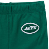 3-Piece Baby Boys New York Jets Bodysuit, Active Pant and Cap-Gerber Childrenswear Wholesale