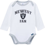 3-Piece Baby Boys Las Vegas Raiders Bodysuit, Active Pant and Cap-Gerber Childrenswear Wholesale