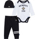 3-Piece Baby Boys New Orleans Saints Bodysuit, Active Pant and Cap-Gerber Childrenswear Wholesale