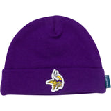 3-Piece Baby Boys Minnesota Vikings Bodysuit, Active Pant and Cap-Gerber Childrenswear Wholesale