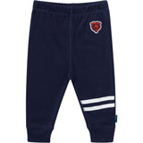 3-Piece Baby Girls Chicago Bears Bodysuit, Pants & Headband Set-Gerber Childrenswear Wholesale