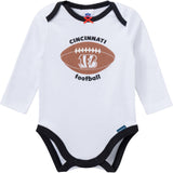 3-Piece Baby Girls Cincinatti Bengals Bodysuit, Pants & Headband Set-Gerber Childrenswear Wholesale