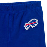 3-Piece Baby Girls Buffalo Bills Bodysuit, Pants & Headband Set-Gerber Childrenswear Wholesale