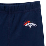 3-Piece Baby Girls Denver Broncos Bodysuit, Pants & Headband Set-Gerber Childrenswear Wholesale