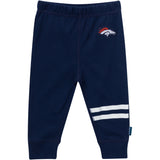 3-Piece Baby Girls Denver Broncos Bodysuit, Pants & Headband Set-Gerber Childrenswear Wholesale