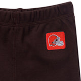 3-Piece Baby Girls Cleveland Browns Bodysuit, Pants & Headband Set-Gerber Childrenswear Wholesale
