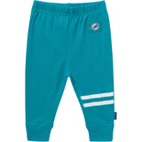 3-Piece Baby Girls Miami Dolphins Bodysuit, Pants & Headband Set-Gerber Childrenswear Wholesale