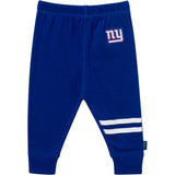 3-Piece Baby Girls New York Giants Bodysuit, Pants & Headband Set-Gerber Childrenswear Wholesale
