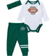 3-Piece Baby Girls New York Jets Bodysuit, Pants & Headband Set-Gerber Childrenswear Wholesale