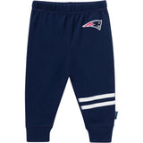 3-Piece Baby Girls New England Patriots Bodysuit, Pants & Headband Set-Gerber Childrenswear Wholesale