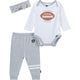3-Piece Baby Girls Las Vegas Raiders Bodysuit, Pants & Headband Set-Gerber Childrenswear Wholesale