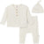 3-Piece Baby Neutral Neutral Grey Moons Top, Pant, & Cap Set-Gerber Childrenswear Wholesale