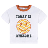 3-Piece Infant & Toddler Boys Awesome Yellow T-Shirts & Shorts-Gerber Childrenswear Wholesale