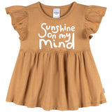 3-Piece Infant & Toddler Girls Daisy Sunshine T-Shirts & Shorts-Gerber Childrenswear Wholesale