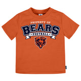 3-Pack Infant & Toddler Neutral Chicago Bears T-Shirts-Gerber Childrenswear Wholesale