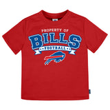 3-Pack Infant & Toddler Neutral Buffalo Bills T-Shirts-Gerber Childrenswear Wholesale