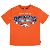 3-Pack Infant & Toddler Neutral Denver Broncos T-Shirts-Gerber Childrenswear Wholesale