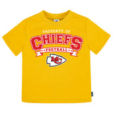 3-Pack Infant & Toddler Neutral Kansas City Chiefs T-Shirts-Gerber Childrenswear Wholesale