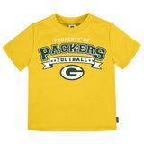 3-Pack Infant & Toddler Neutral Green Bay Packers T-Shirts-Gerber Childrenswear Wholesale