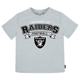 3-Pack Infant & Toddler Neutral Las Vegas Raiders T-Shirts-Gerber Childrenswear Wholesale