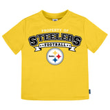 3-Pack Infant & Toddler Neutral Pittsburgh Steelers T-Shirts-Gerber Childrenswear Wholesale