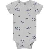4-Pack Baby Boys Catch Me Fishing Short Sleeve Bodysuits-Gerber Childrenswear Wholesale