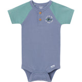4-Pack Baby Boys Catch Me Fishing Short Sleeve Bodysuits-Gerber Childrenswear Wholesale