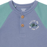 4-Pack Baby Boys Catch Me Fishing Short Sleeve Bodysuits-Gerber Childrenswear Wholesale