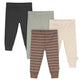 4-Pack Baby Boys Dark Shadow Active Pants-Gerber Childrenswear Wholesale