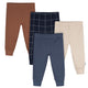 4-Pack Baby Boys Vintage Indigo Active Pants-Gerber Childrenswear Wholesale