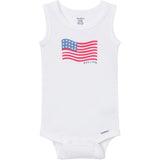 4-Pack Baby Boys Stars & Stripes Sleeveless Bodysuits-Gerber Childrenswear Wholesale