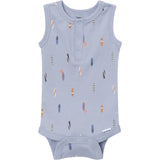 4-Pack Baby Boys Surfer Dude Sleeveless Bodysuits-Gerber Childrenswear Wholesale