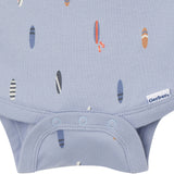 4-Pack Baby Boys Surfer Dude Sleeveless Bodysuits-Gerber Childrenswear Wholesale