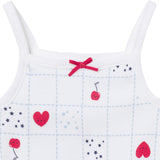 4-Pack Baby Girls Americana Sleeveless Bodysuits-Gerber Childrenswear Wholesale